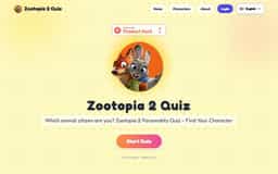 Zootopia 2 Quiz-Zootopia 2 Quiz | Which Zootopia Character Are You? | Zootopia 2 Personality Quiz - Find Your Character | Zootopia 2 Quiz