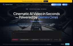 Gemini Omni-AI Video Generator | Google's Omni-Modal AI