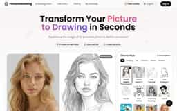 Picture to Drawing AI-Convert Photos to Sketches Instantly