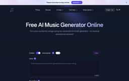 Muzix-Turn your words into songs using our advanced AI music generator - no musical experience required
