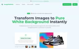 Image to White Background-Get Clean White Background Free