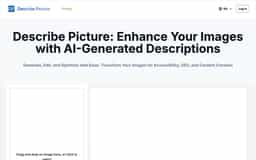Describe Picture-Describe Picture: AI-Generated Image Descriptions for Enhanced Accessibility and SEO