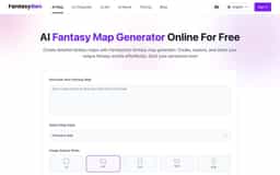 FantasyGen-AI Fantasy Map Generator Online For Free