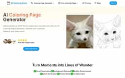 AI ColoringBook-Text & Photo to Free Coloring Pages