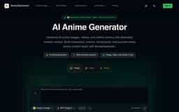 AnimeGenerator-AI Anime Image, Video & Motion Comic Generator - AnimeGenerator.org