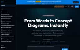 Vizcept-AI-Powered Concept Diagrams for Educators, Researchers & Students