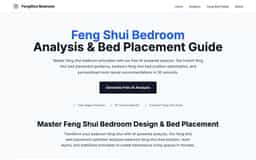 Feng Shui Bedroom Analysis-Free Feng Shui Bedroom Analysis & Bed Placement Guide - AI-Powered Tool