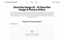 Describe Image AI-AI Describe Image & Picture Online, Free Trail