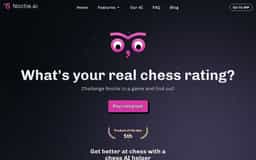 Noctie-A chess tutor in your pocket. Noctie mimics human play at any level – no more robot-like computers