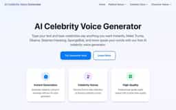 AI Celebrity Voice Generator-AI Celebrity Voice Generator
