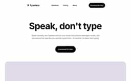 Typeless-AI Voice Dictation That's Actually Intelligent