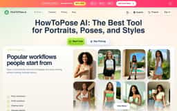 AI pose generator-HowToPose AI - AI Pose Generator | howtopose.ai