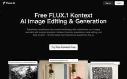 Free FLUX.1 Kontext-AI Context Image Editing & Generation | Fluxx.AI