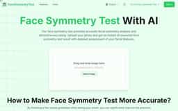 Face Symmetry Test-Professional Facial Analysis
