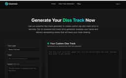 Diss Track Generator-Free AI Diss Track Maker