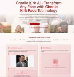 Charlie Kirk AI-Free Charlie Kirk Face Swap & AI Video Generator