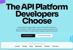 APIDot-The Ultimate AI API Platform for Image, Video, Music & Chat - 80% Cheaper