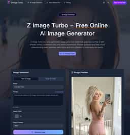 Z Image Turbo-#1 AI Image Generator  Free Online