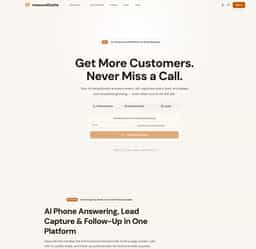 InboundCollie-AI Phone Answering & Lead Capture for Small Business