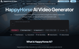 HappyHorse AI Video-Free AI Video Generator