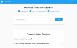 Twitter Video Downloader-Twitter and X video downloader