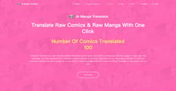 AI Manga Translator-