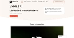 Viggle AI-Your Controllable Video Generation