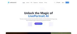 LivePortrait AI-Create Amazing AI Portrait Animation in Minutes