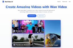 WanVideo AI-Intelligent Video Creation Platform with Qwen Wan2.1