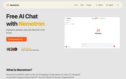 Nemotron-Nemotron - Enhanced AI Chat for Online, Free Chat