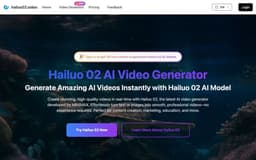 Hailuo02 video-Hailuo 02 AI Video Generator Online | Hailuo02.video