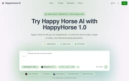 Happyhorses AI-Happy Horse AI: Try HappyHorse 1.0 Online