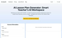 AI EDUKIT-Enhance Teaching Efficiency,Quickly generate lesson plans with AI EduKit