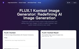 FLUX Kontext-FLUX.1 Kontext: Context-Aware Image Generation & Editing