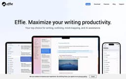 Effie-Your Minimalist Workspace for Notes, Lists, and Mindmap