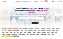 Midjourney Prompts-Midjourney Prompts, Video, SREF Codes Library and Guides