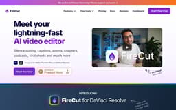 FireCut-Your Lightning-Fast AI Video Editor