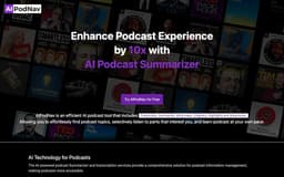 AIPodNav-Enhance Your Podcast Experience with AI