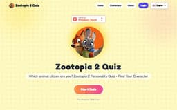 Zootopia 2 Quiz-Zootopia 2 Quiz | Which Zootopia Character Are You? | Zootopia 2 Personality Quiz - Find Your Character | Zootopia 2 Quiz