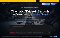 Gemini Omni-AI Video Generator | Google's Omni-Modal AI