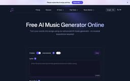 Muzix-Turn your words into songs using our advanced AI music generator - no musical experience required