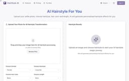 AI Hairstyle Generator-Free Online Hairstyle Generator