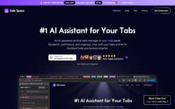 Side Space-An AI-powered vertical tabs manager in your side panel