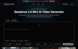 Seedance 2.0 Mini-Low-cost HD AI video from text and images
