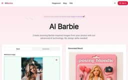 Free AI Barbie Generator-Create stunning Barbie-inspired images from your photos with our advanced AI technology. No design skills needed!