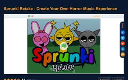 Sprunki Retake Game-Sprunki Retake - Horror Music Creation Game | Best Incredibox Mod 2024