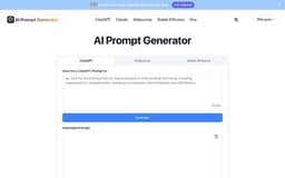 AI Prompt Generator-Create and Optimize Prompts for ChatGPT, Claude, Midjourney, Flux, and Stable Diffusion