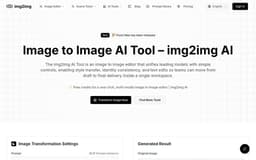 AI img2img Tool-Image Transformation Without Losing Detail