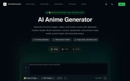AnimeGenerator-AI Anime Image, Video & Motion Comic Generator - AnimeGenerator.org