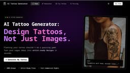 AI Tattoo Generator -100% Unique, Artist-Ready Designs